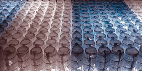 Texture molle materasso