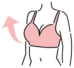 バストアップ　美容　女性　
