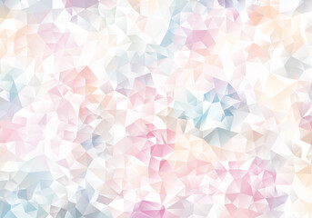 キュビズム背景　ドリーミー