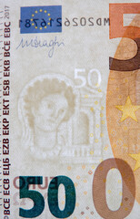 Sicherheitsmerkmale Euro Banknote 4