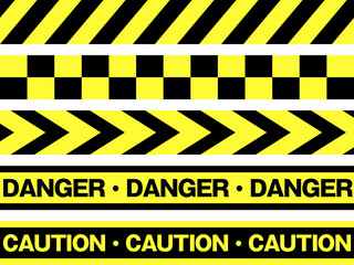 注意喚起ラインセット 5種