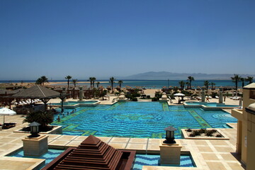 Relax at the hotel in Egypt. Red sea .