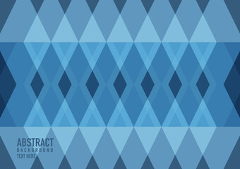 Polygon abstract on blue background. Light blue vector shining triangular pattern. An elegant bright illustration. The triangular pattern for your business design.
