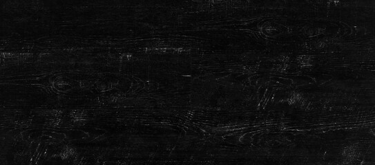 Black wood background or texture