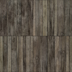 Old dark wooden wall background. Seamless texture.