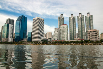 Fototapeta na wymiar Bangkok Skyscraper, Thailand
