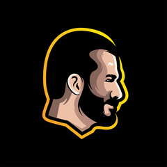 awesome person logo vector illustrator