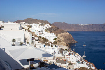 Santorini, Greece coastline
