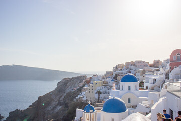Santorini, Greece coastline