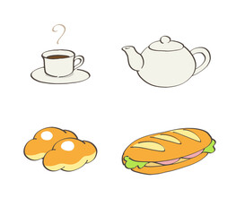 パンとコーヒー