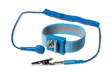 Antistatic wrist strap, ESD wrist strap, or ground bracelet is an antistatic device used to safely...