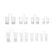 Anti Snoring device on a white background. Isolated. Stop snoring product.