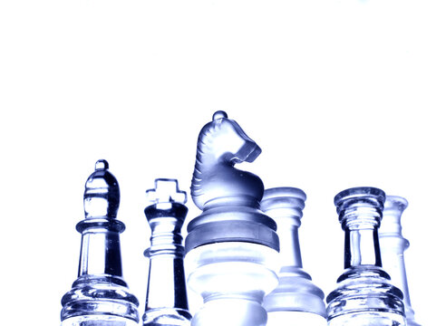 Inverted chess pieces