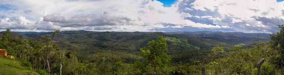 Fototapeta na wymiar Milho Verde district of Diamantina Brazil