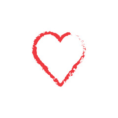 hearth love icon vector