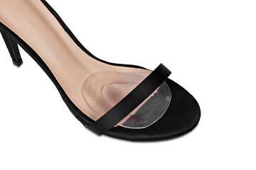 Anti-slip shoe pads for safe walking. The sole pads are isolated on the white background.