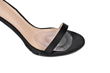 Anti-slip shoe pads for safe walking. The sole pads are isolated on the white background.