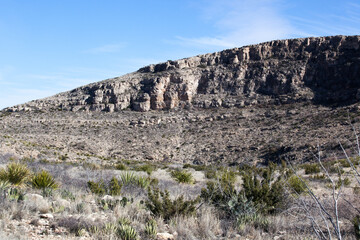 Fototapeta na wymiar Desert landscape in the southwest USA