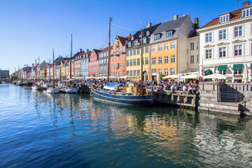 Nyhavn Harbour in Copenhagen