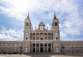 Cathedral Almudena in Madrid, Spain