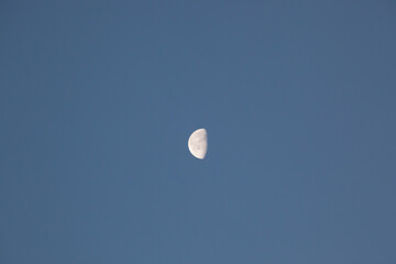 Moon in the sky
