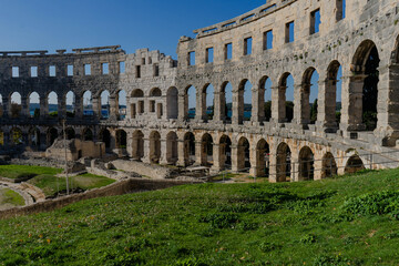Pula Coliseum. Slovenia