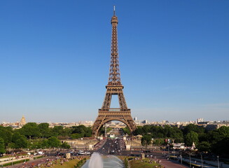 Fototapeta premium The Eiffel Tower - Paris,France