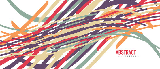 Аbstract moving colorful lines vector backgrounds for cover, placard, poster, banner or flyer