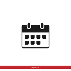 Calendar icon vector