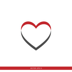 Heart love vector