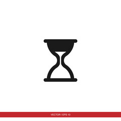 hourglass icon vector