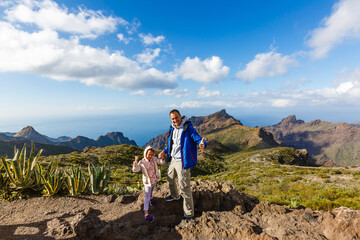 Mask village in Spain, popular tourist destination Mask village of Tenerife