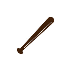 baseball bat vector design template illustration