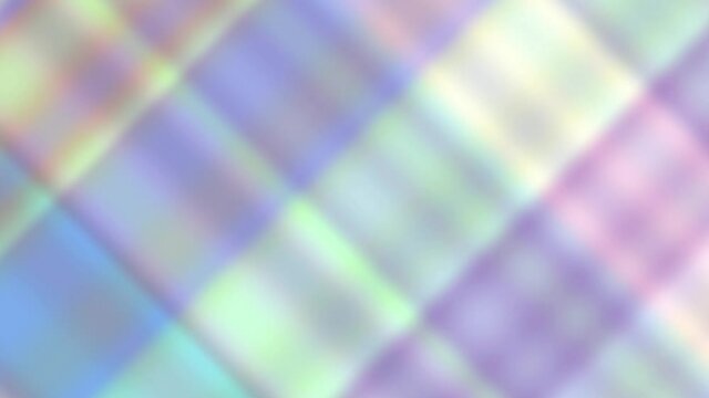 Moving abstract blur defocused plaid background.. Looping footage.