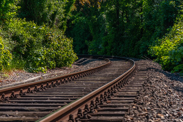 Fototapeta premium Gleisbett