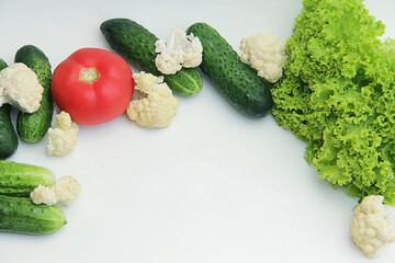 vegetable soup with potatoes. baked potatoes with vegetables