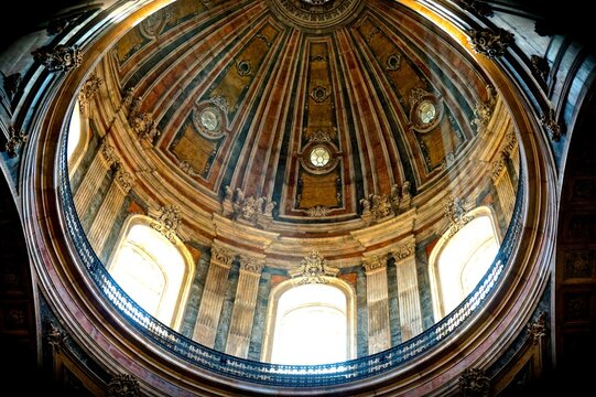 dome of the pantheon lisbon portugal