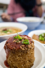 Taiwanese snacks of canned rice cake