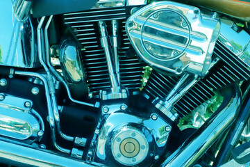 motore di motocicletta, motorcycle engine