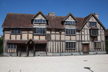 The birth place of William Shakespeare in Stratford upon Avon, Warwickshire in the United Kingdom