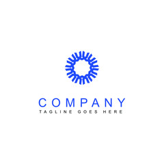 Ilustration vector graphic of the octahedron is then divided and rotated logo