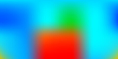 Dark Multicolor vector gradient blur layout.