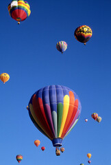 course de montgolfières à Reno au Nevada