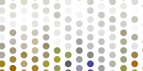 Light gray vector pattern with spheres.