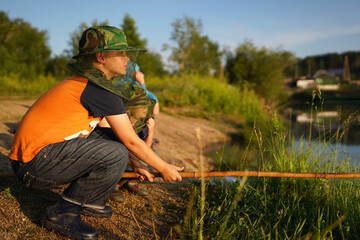 boys fishing