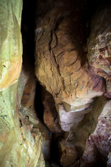 Rock House in Hocking Hills State park in Logan Ohio