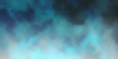 Dark BLUE vector pattern with clouds. Gradient illustration with colorful sky, clouds. Pattern for your commercials.