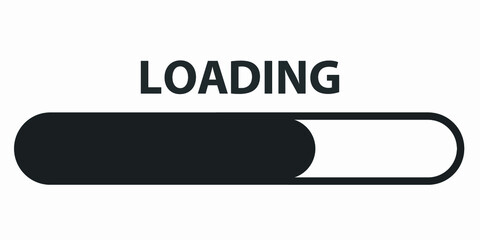 Vector loading icon.