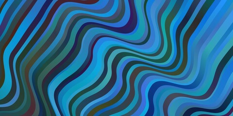 Light BLUE vector template with wry lines.