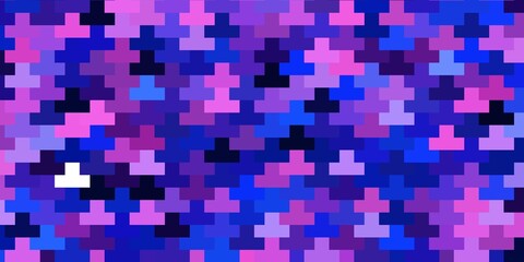 Light Blue, Red vector background with rectangles. Colorful illustration with gradient rectangles and squares. Design for your business promotion.